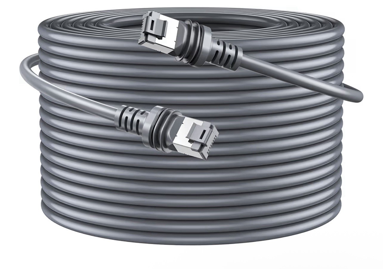 150FT/46M Starlink Gen 3 Cable 24AWG V3 Extension Waterproof Satellite