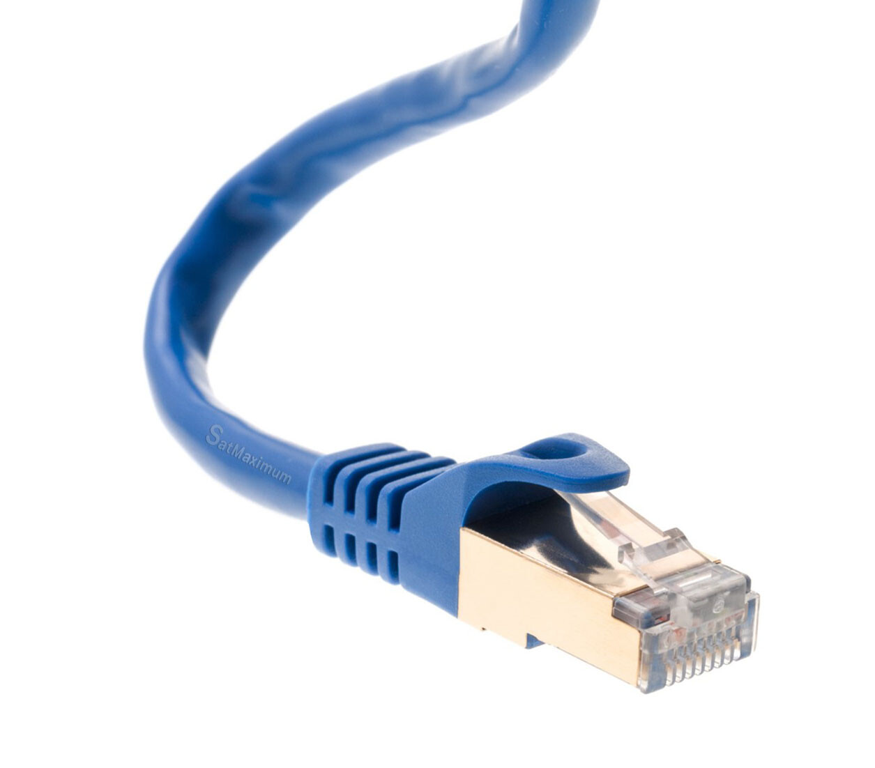 Cat7 S/FTP Ethernet Patch Cable High-Speed 600MHz Blue 6FT- 25FT Multi Pack LOT