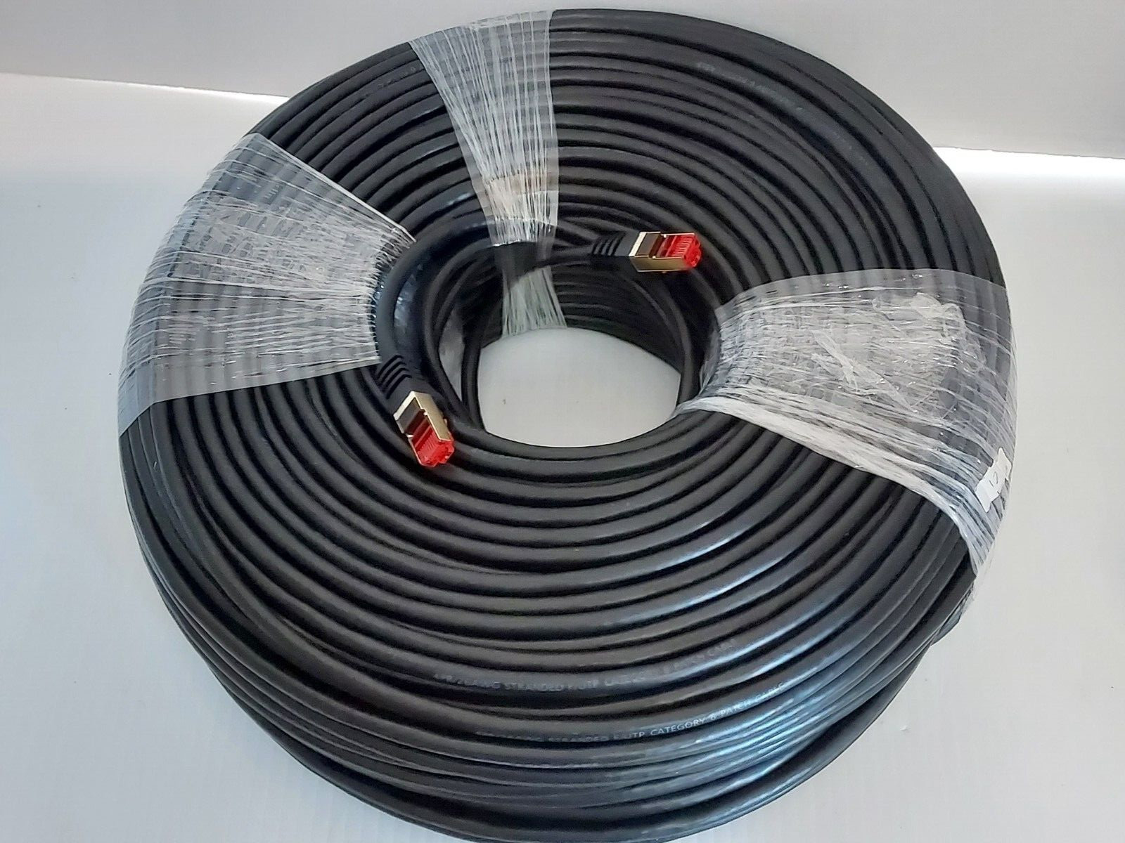 400ft CAT-6 SHIELDED Outdoor Indoor Ethernet Cable 4PR/26AWG