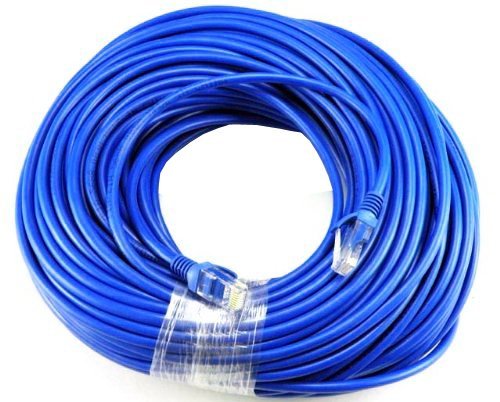 NEW 100FT 100 FT ETHERNET NETWORK BLUE CAT5 CAT5E CABLE US SELLER FAST SHIPPING