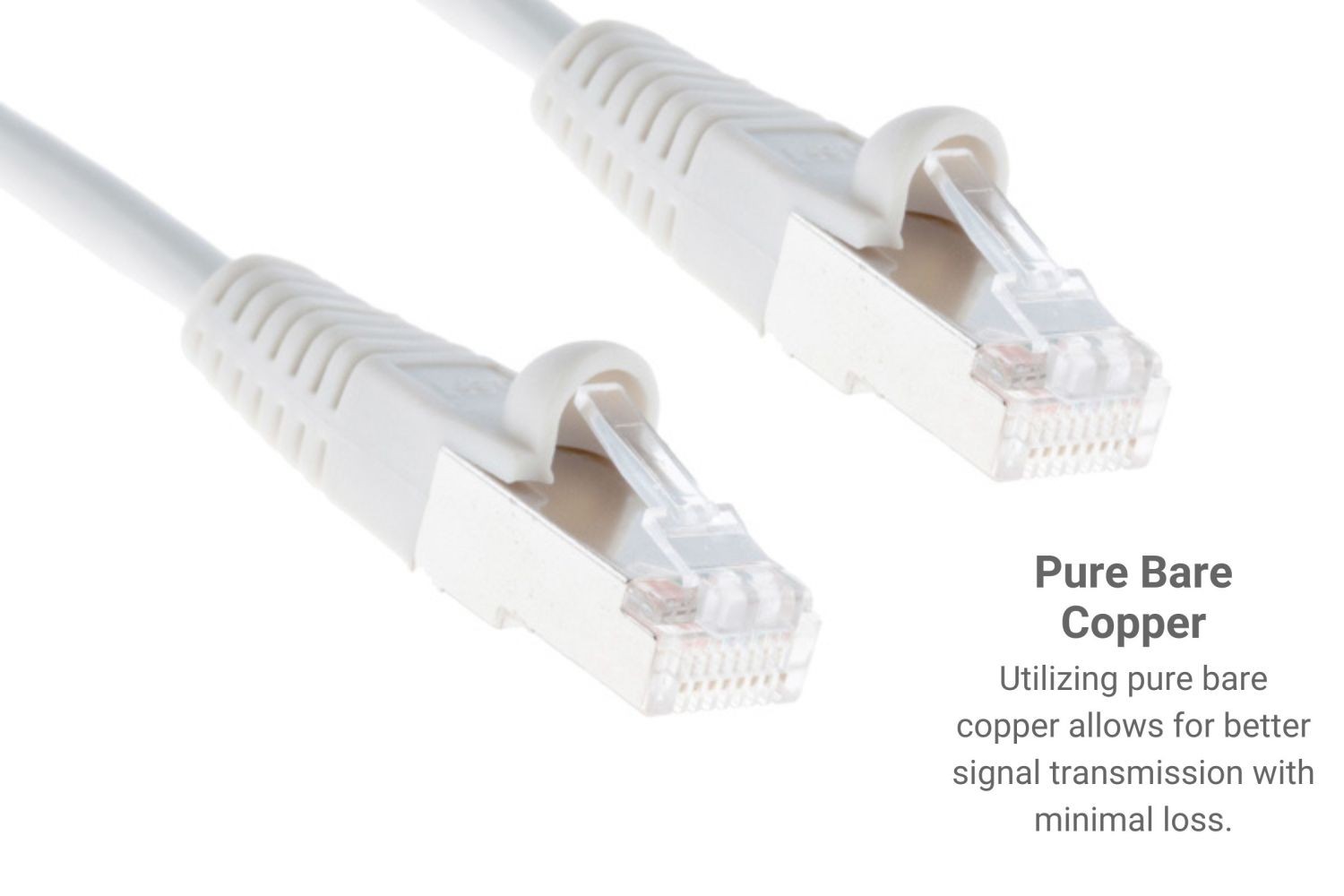 CAT5e Shielded Ethernet Patch Cable, Snagless, 150 Foot – Lifetime Warranty