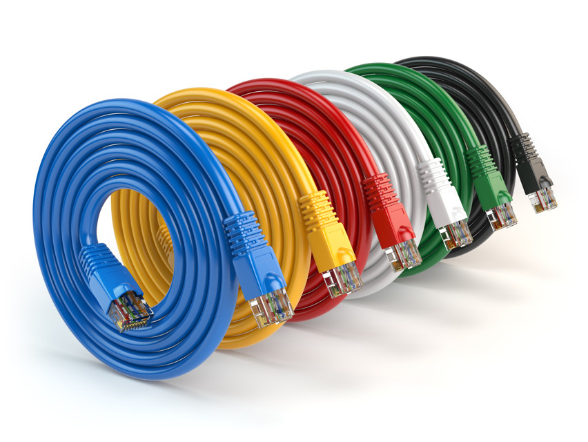 Cat5e Ethernet Cable 3ft 6ft 10ft 25ft 50ft 100ft Network LAN PC Gaming RJ45