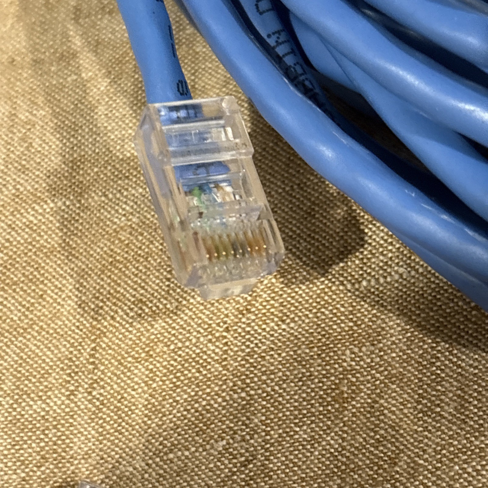 45ft Cat5E Ethernet Network Quabbin Datamax Patch Cable UTP TIA/ EIA, Blue