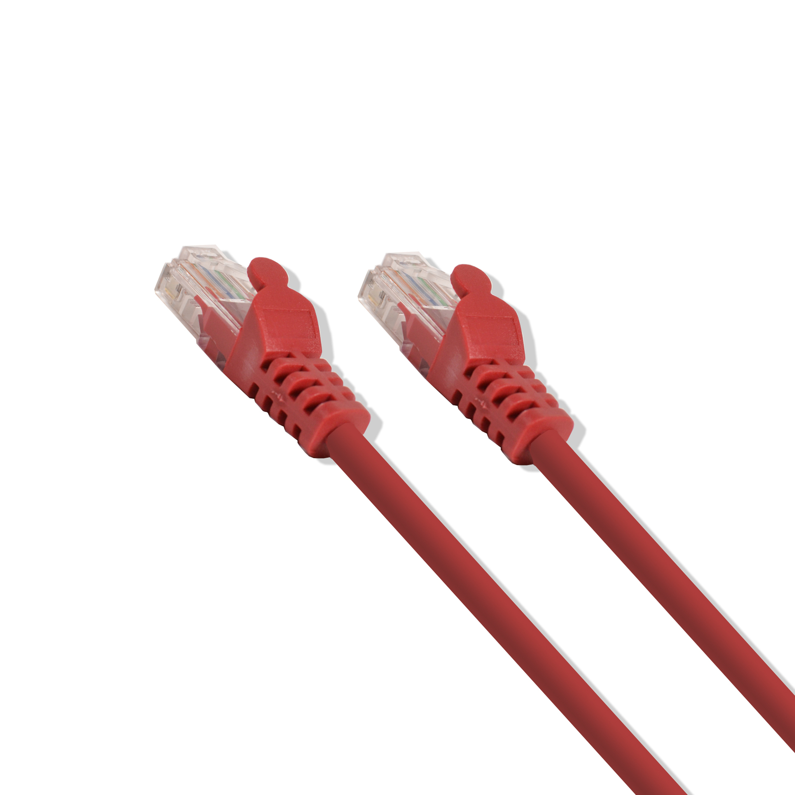 Red 5-foot premium Cat5e Patch LAN Ethernet Network Cable (10 Pack)