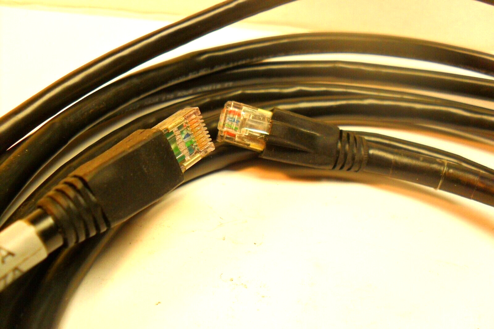 BELDIN E605005 010S1 DataTuff Patch Cord, Cat 6; 4 Pair STP; Black; 16.4 – 5m