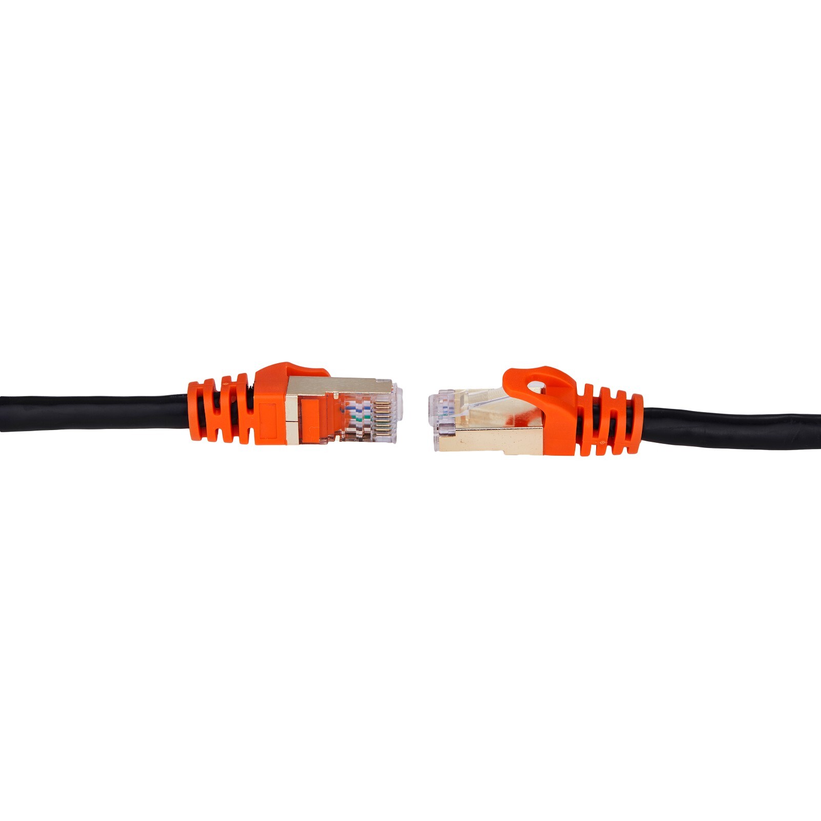 Cat7 Shielded Outdoor Network Ethernet Patch Cable 6/10/20/25/30/50/75/100ft Lot