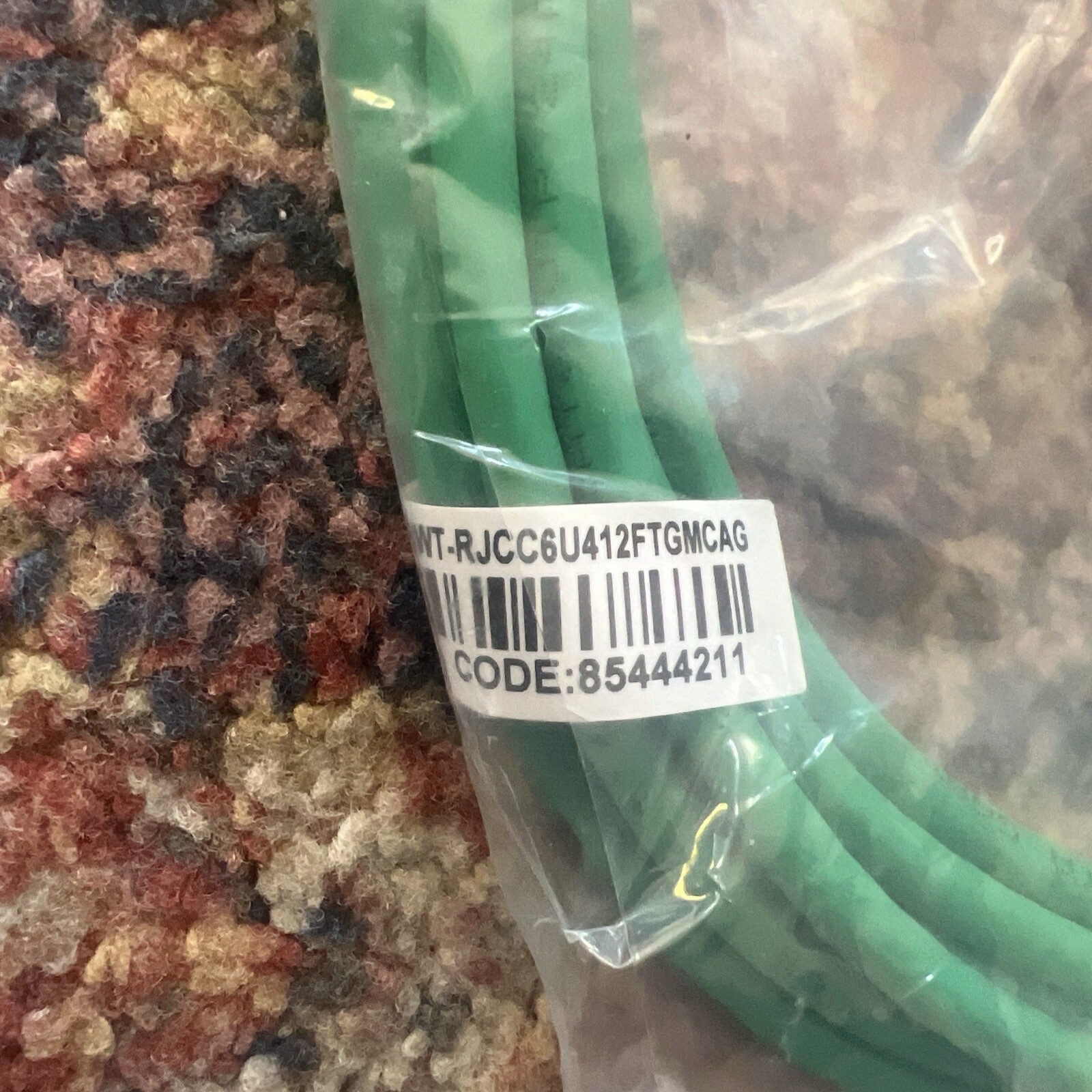 Cat. 6 UTP Ethernet Network Booted Patch Cable 24AWG 550 MHz Stranded 120 Pcs🔥