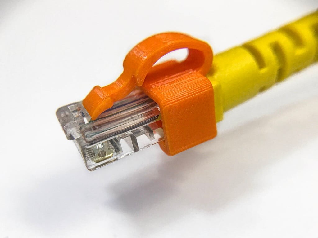 Broken RJ45 Ethernet Plug Clip Fix Repair CAT5 CAT5e CAT6 connectors (10 PCS)