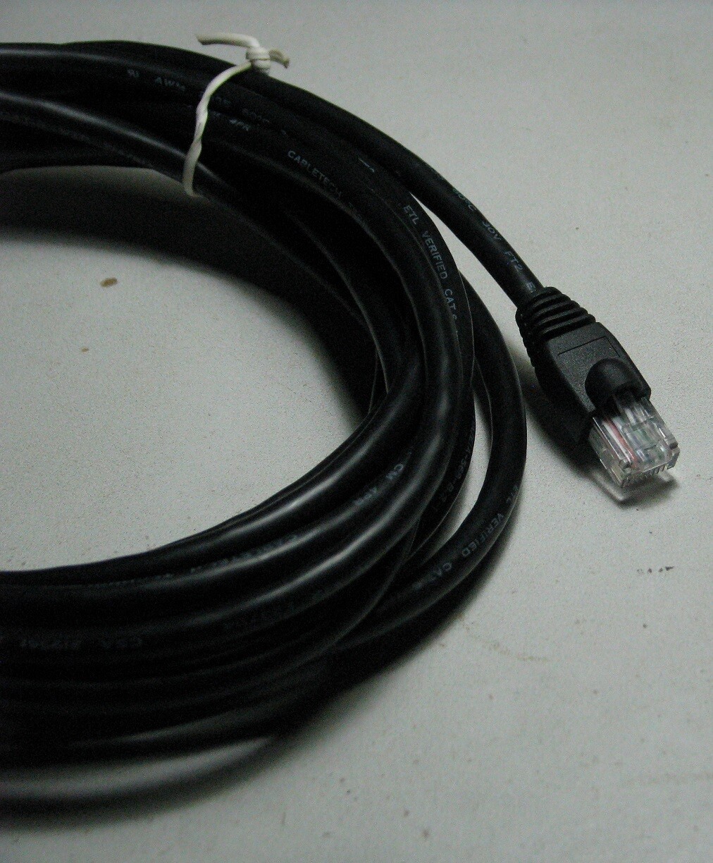 13.5 Ft CABLETECH TECHNOLOGY VERIFIED CAT.6 UTP TIA/EIA-568-B.2-1 E237114 219561
