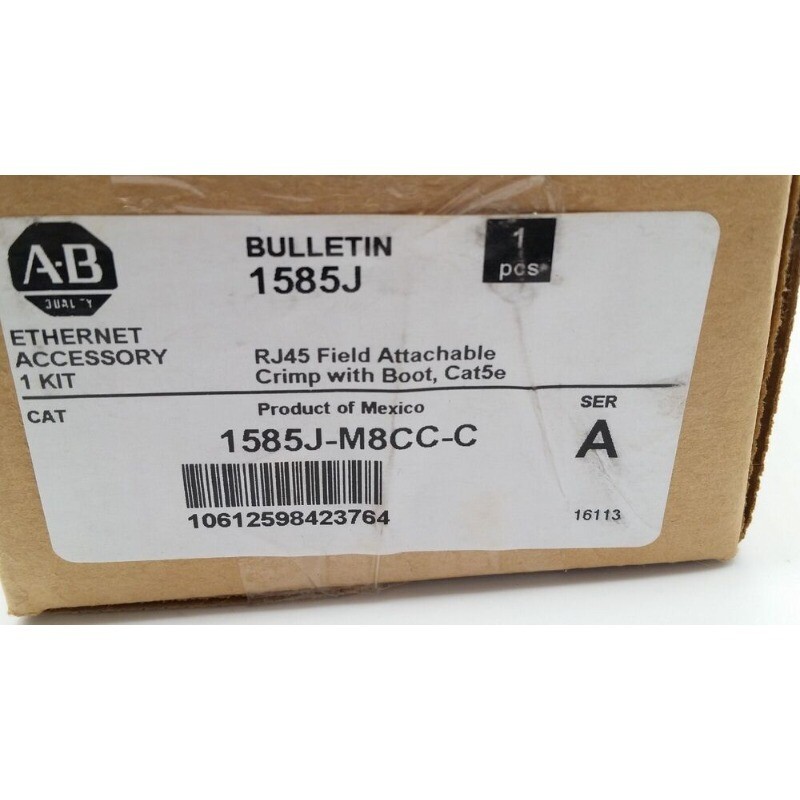 Allen-Bradley 1585J-M8CC-C Ethernet Accessory NEW US Free Tax