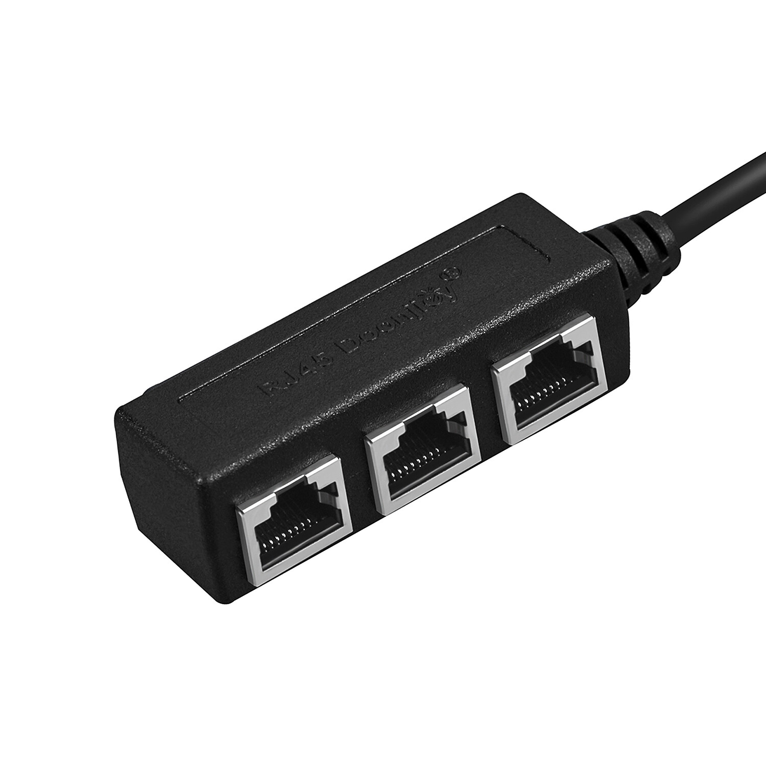 RJ45 Ethernet 1 to 3 Ports LAN Splitter Adapter Cable Network Connectors