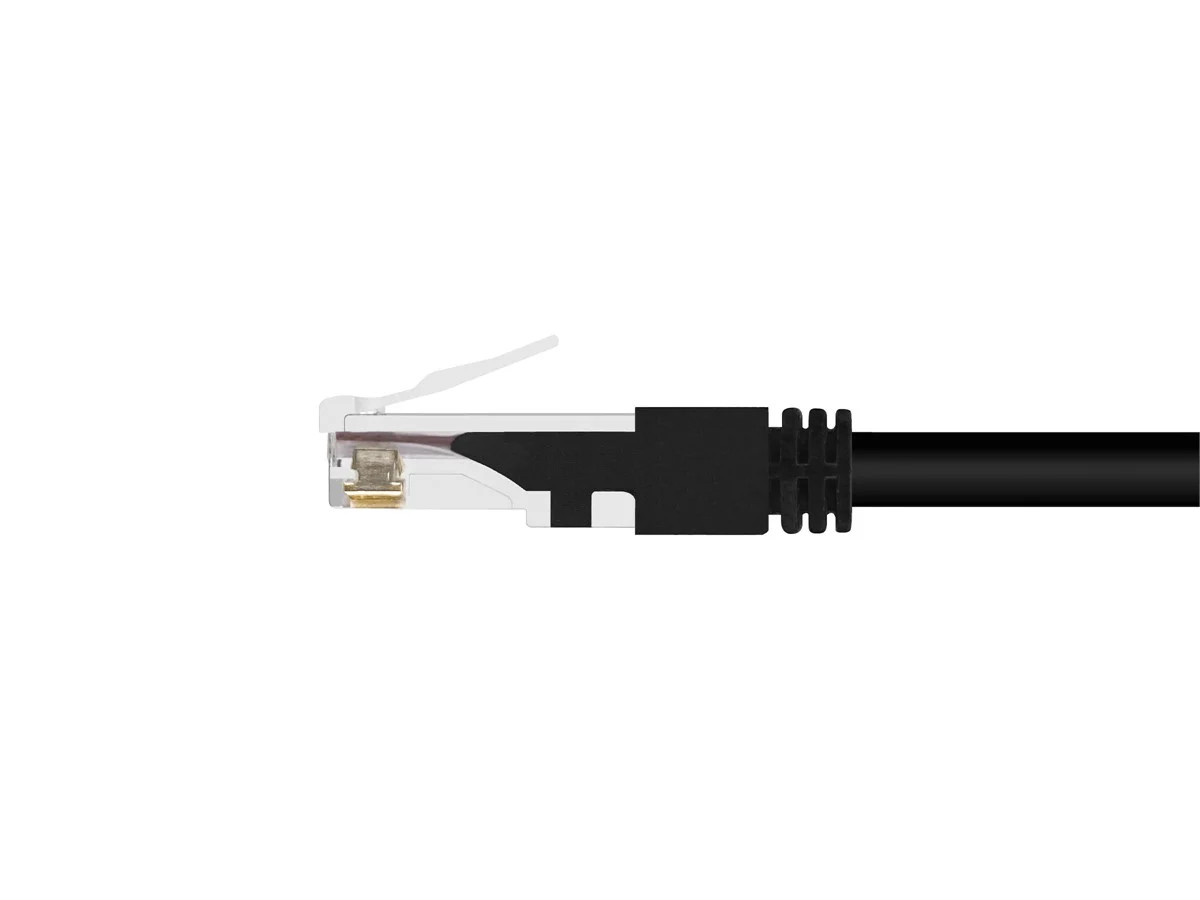 Cat6 Ethernet Patch Cable – 10 Feet – Black | Snagless RJ45, 550MHz, UTP, 24AWG