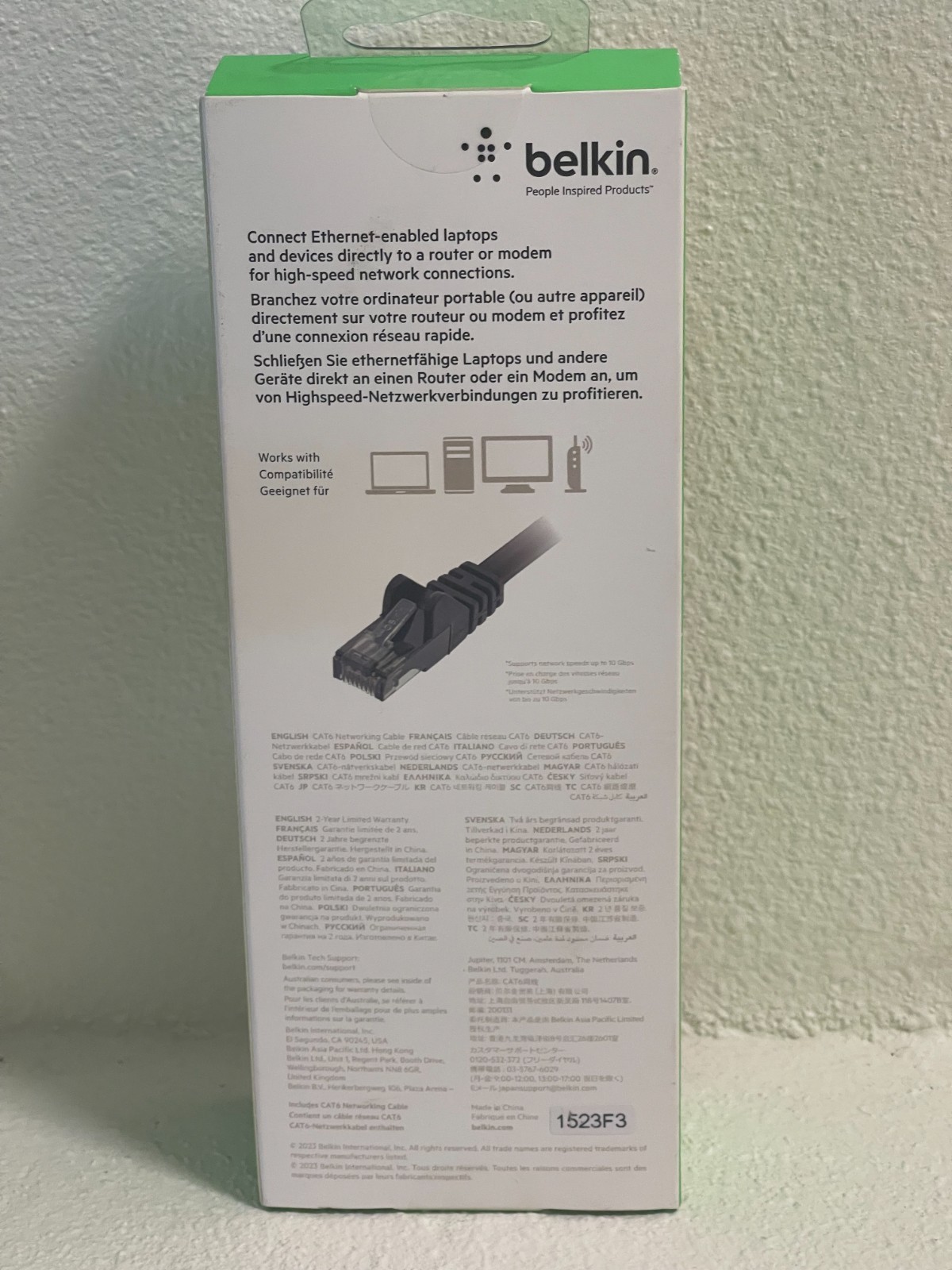 Belkin Cat6 Networking Cable 5M 16ft
