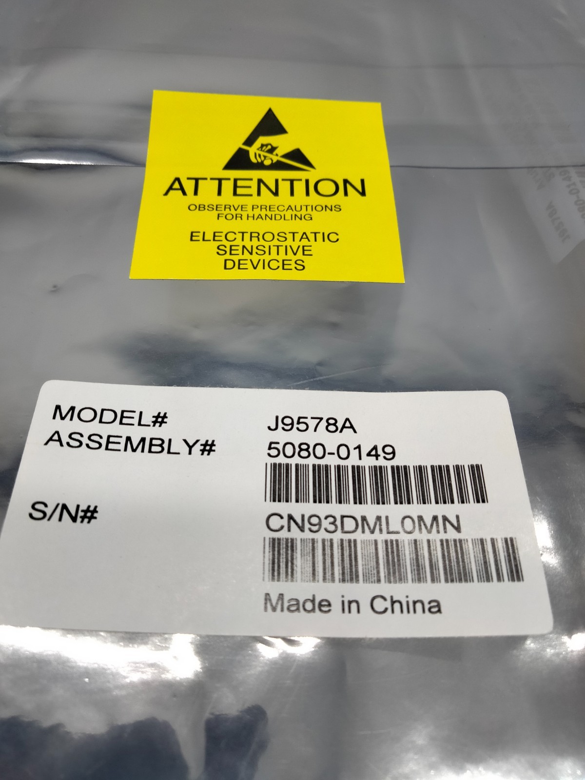 HPE Aruba J9578A 5080-0149 0.5M Stacking Cable