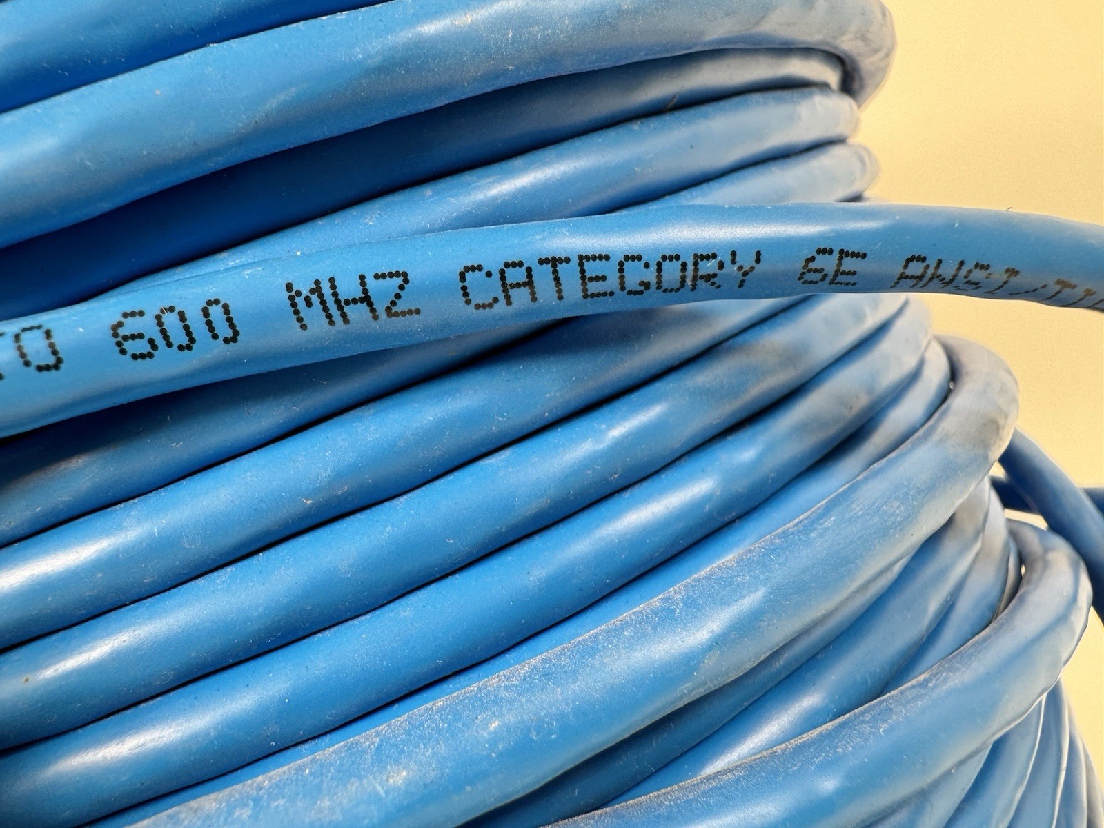 500+ Feet Total Of Cat6e Cable ANSI/TIA-568C.2 23 Awg 600MHz Network ETL UTP