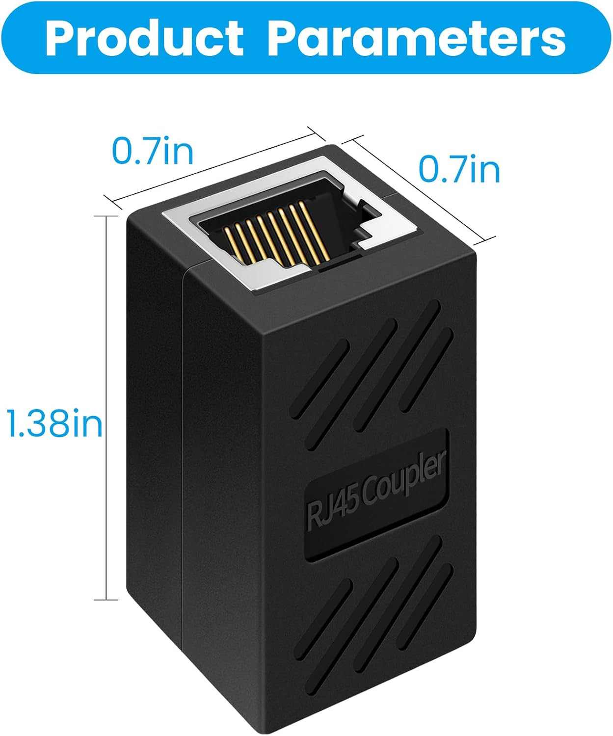 RJ45 Coupler, Ethernet Coupler-Female to Female Internet Network Cable Extend…