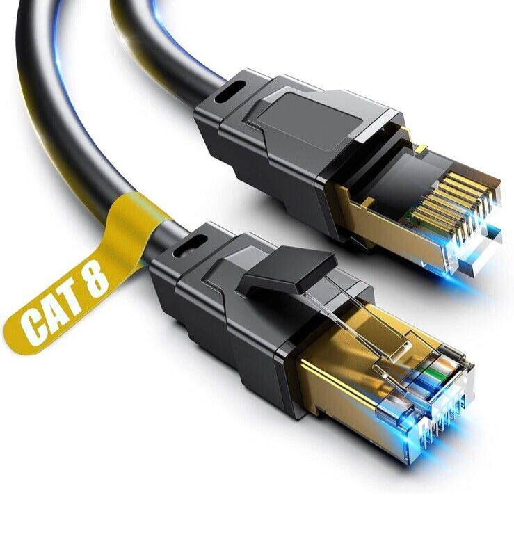 Vabocu Cat 8 Ethernet Cable 3.ft