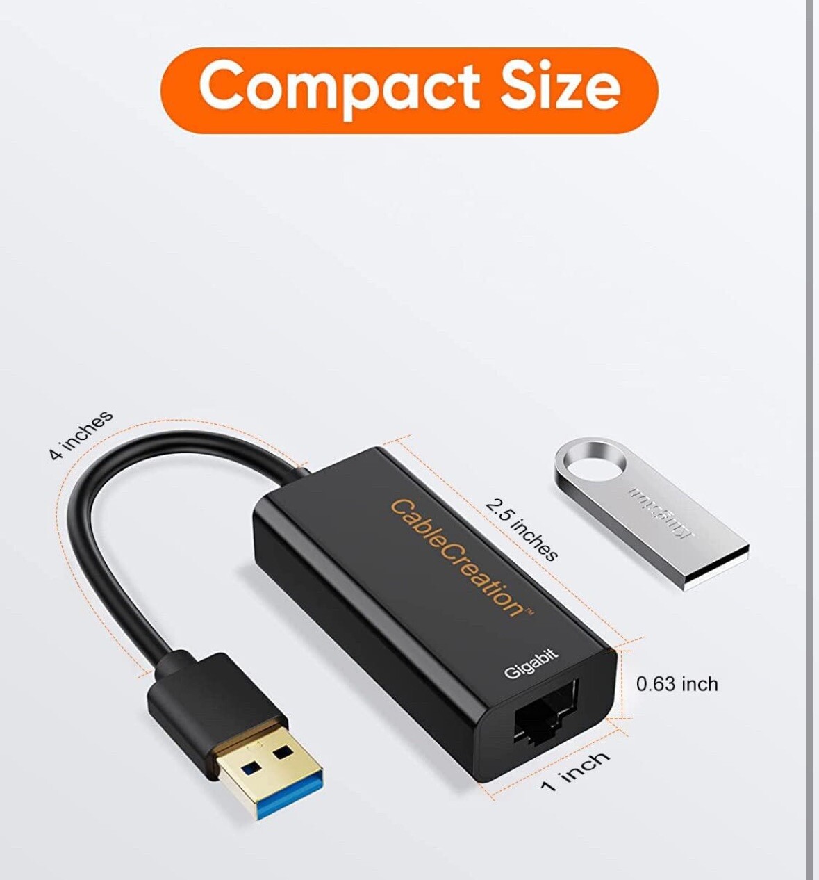 Cable Creation USB 3.0 Gigabit Ethernet Adapter