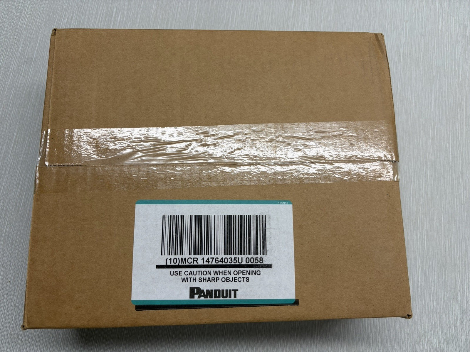 10 ft Panduit UTP28X10BU 28 AWG Copper Cat 6A UTP Patch Cord Blue – 10 pack NEW