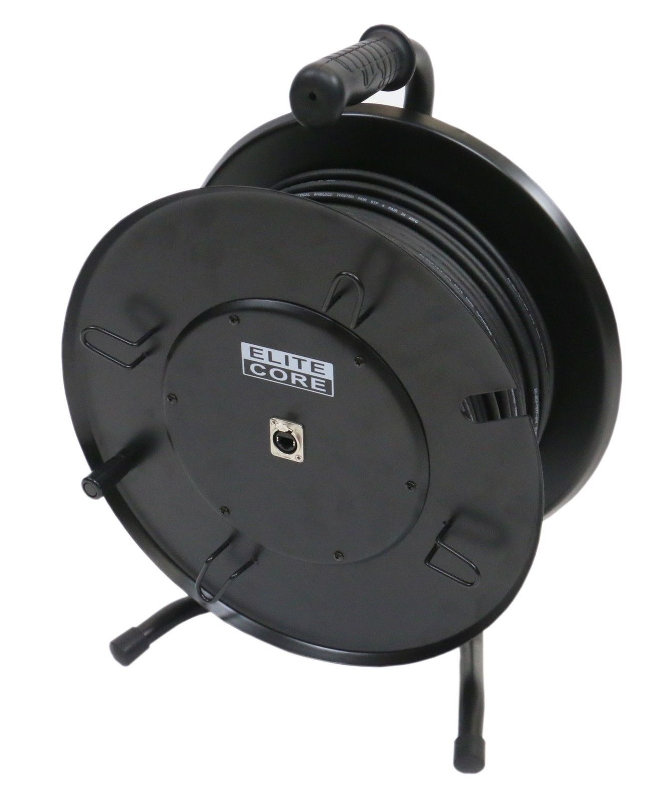 200 ft SUPER CAT5E Tactical Shielded Ethercon RJ45 Reel Snake CS-45