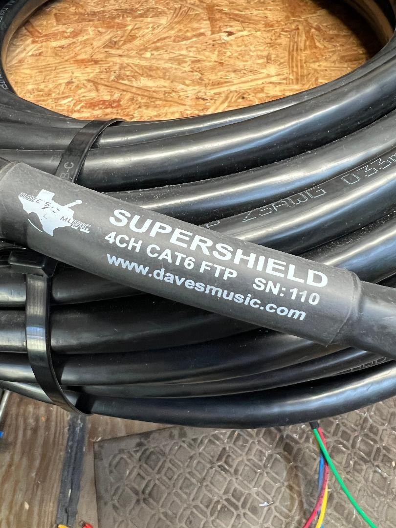 SuperShield 4CH cat6 FTP Shielded Ethernet Cable