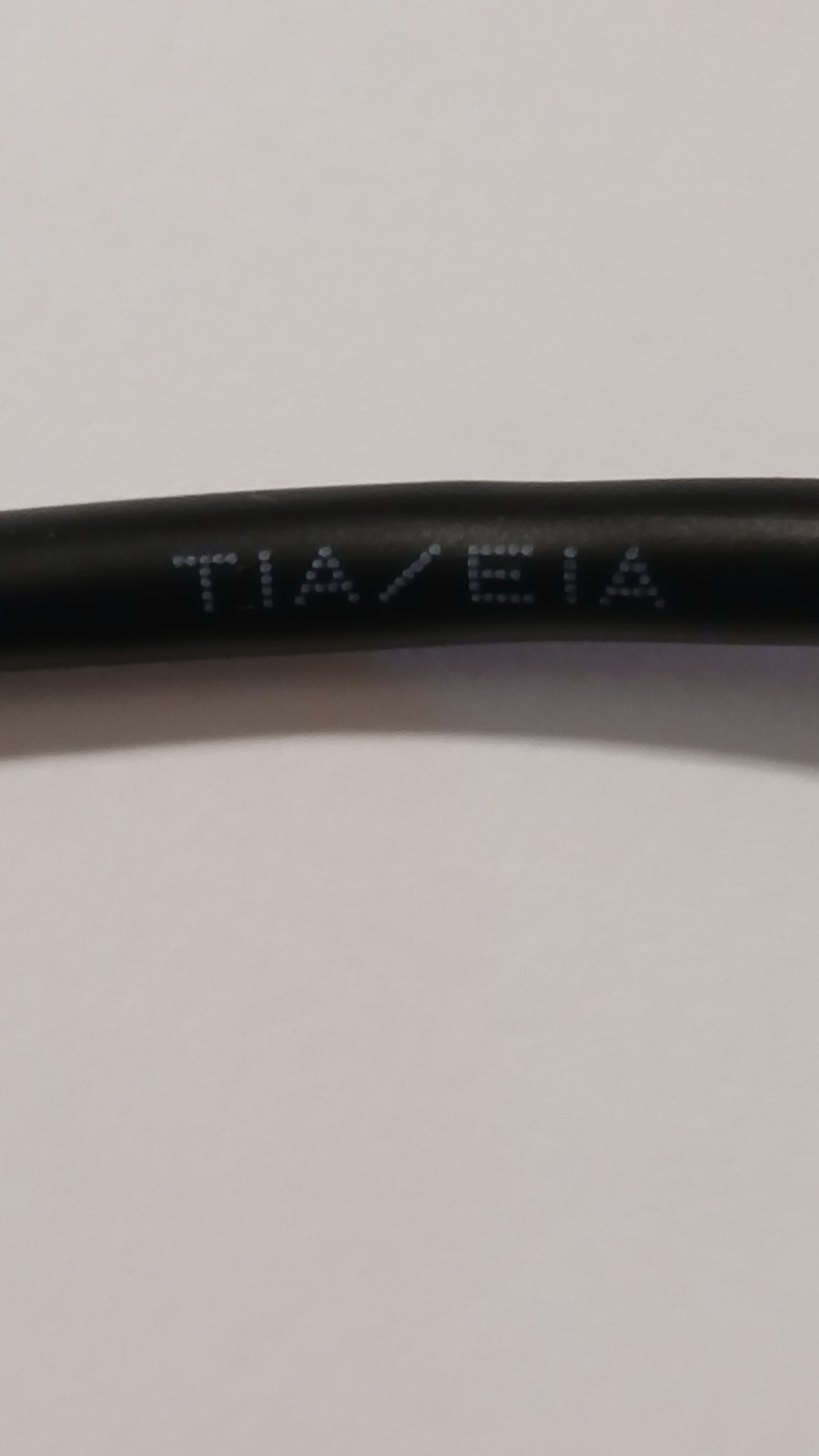 Lot of 5 CAT-5E Patch Cord 568B.2 TIA/EIA Black UTP 24AWG 7 Ft Cable NEW