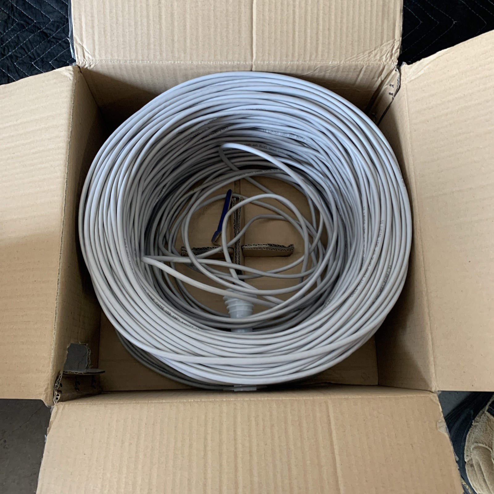 VIVO 1000ft bulk Cat5e LAN Ethernet Cable UTP Cat-5e Waterproof Outdoor Burial