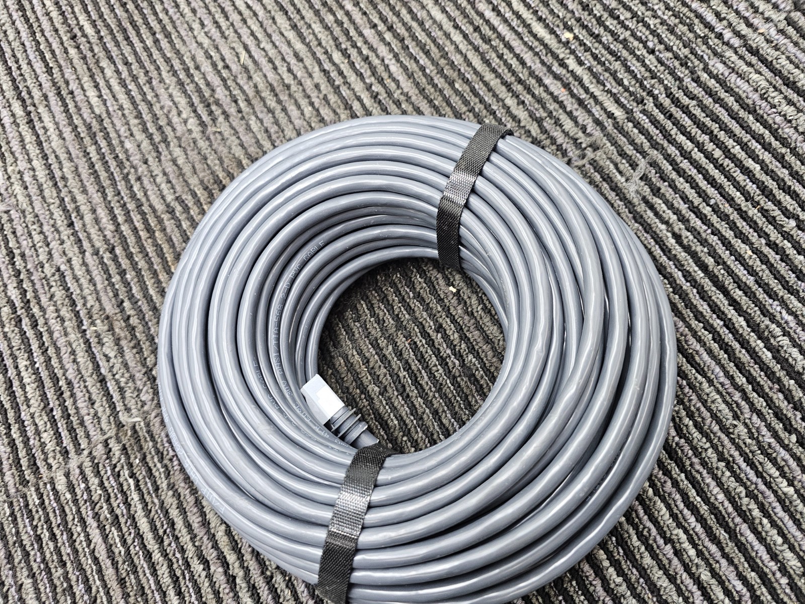 CAT6 26AWG F/UTP PVC CABLE 100FT 30V ANSI/TIA-568 2-D Gray