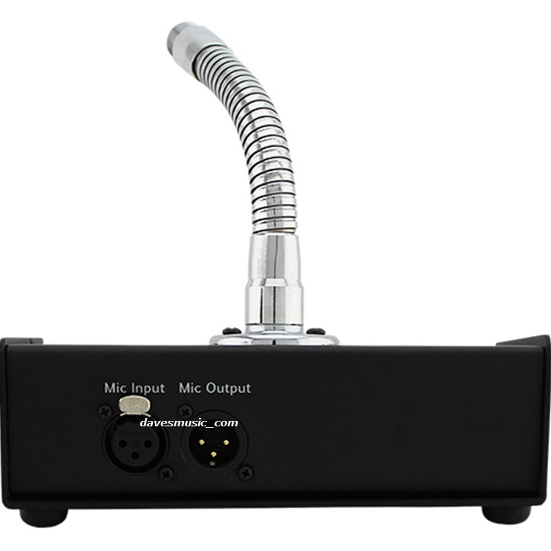 ProCo SAS2 Sports Announcers Switch w/ Built-in PTT & 6″ Goose Neck XLR I/O