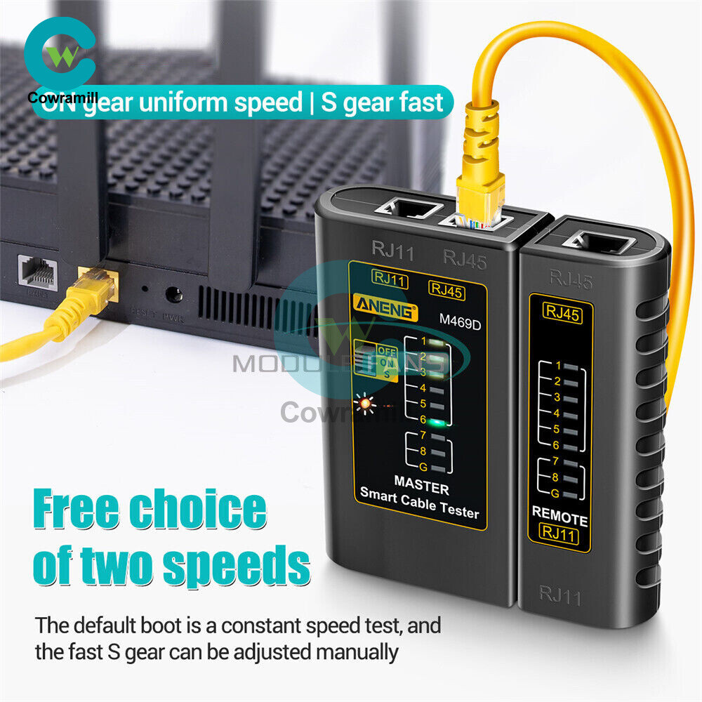 RJ45 Network Cable Lan Tester RJ45 RJ11 RJ12 CAT5 UTP LAN Cable Repair Tool