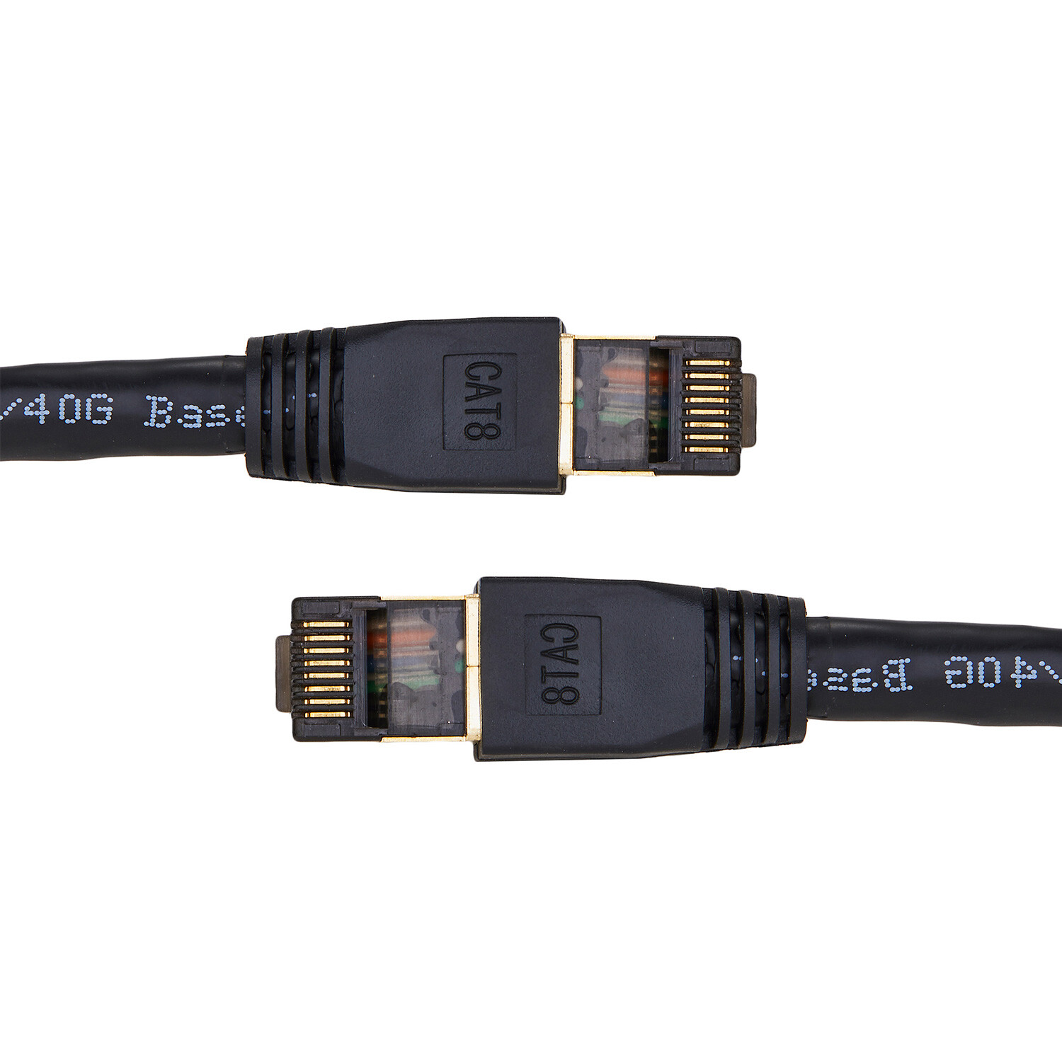 CAT8 RJ45 Ethernet Cable High Speed 40Gbps Network Shielded Copper Black lot
