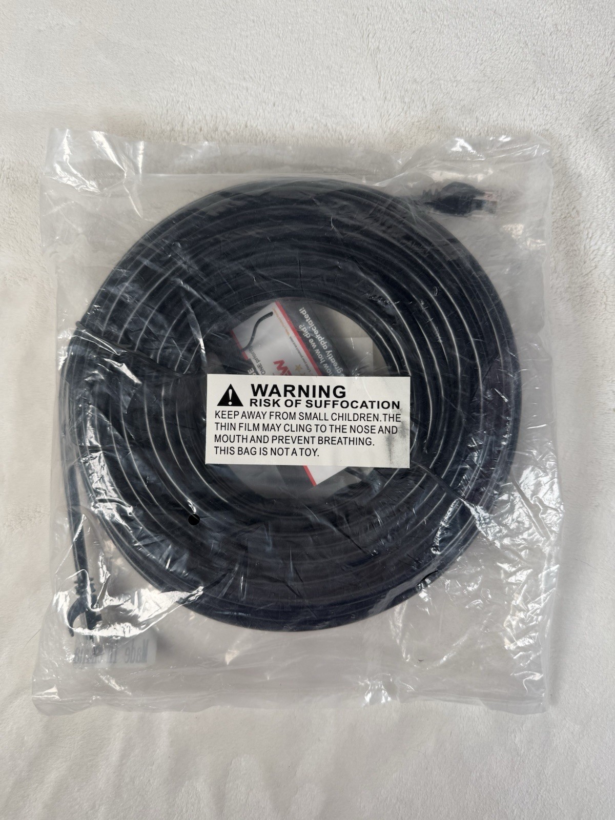 AvesView CAT6 75 ft Ethernet Cable, Black | Indoor High-Speed 10Gbps