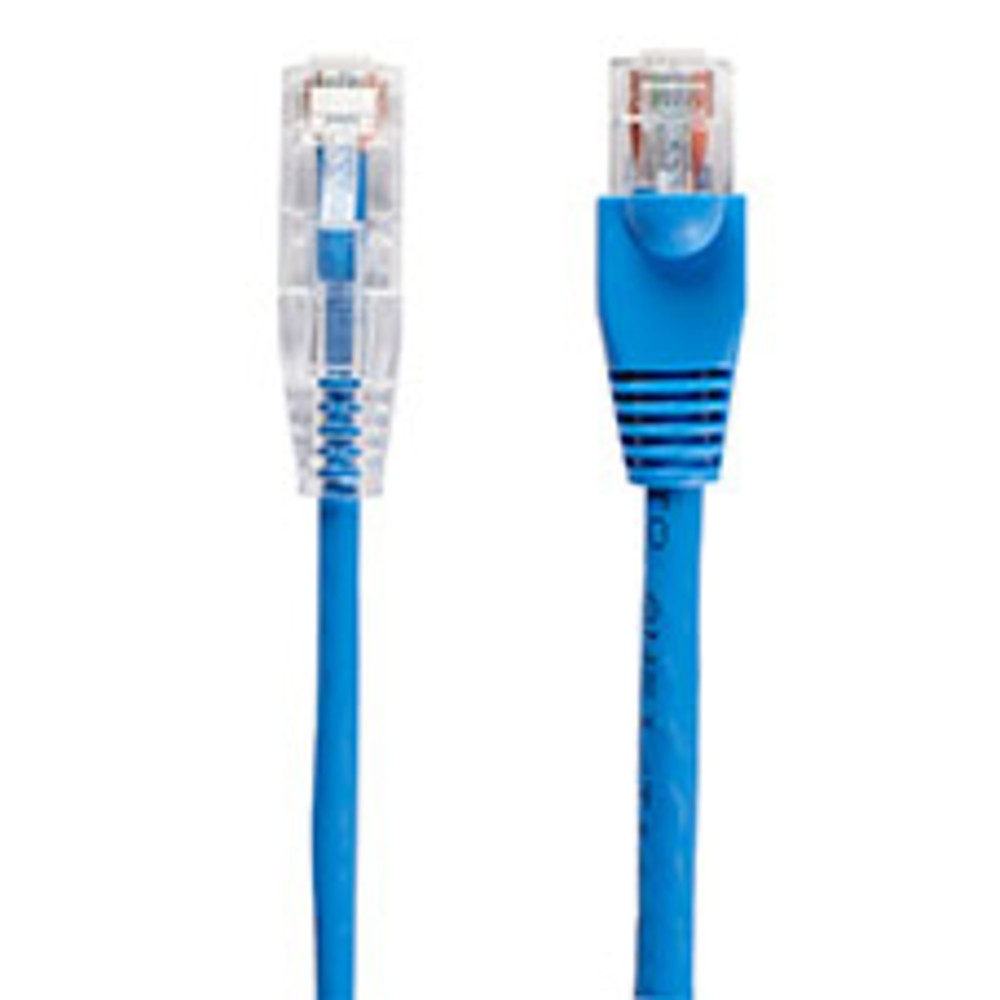 Black Box C6Apc28-Bl-01 Cat6A 500-Mhz Snagless 28Awg Stranded Ethernet Patch