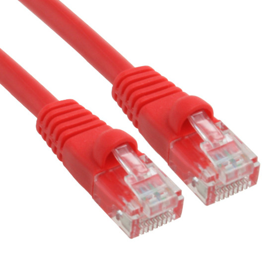 Cat5E 350MHz Copper Patch Cable Cord 10ft 15ft 25ft 35ft 50ft 100ft 1,5,10 Lot