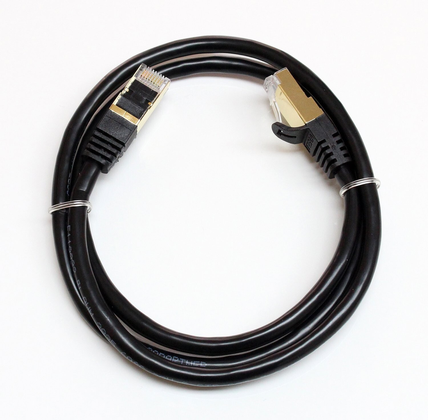 CAT7 3FT Cable Ethernet Lan Network CAT7 RJ45 Patch Cord Internet Modem Router