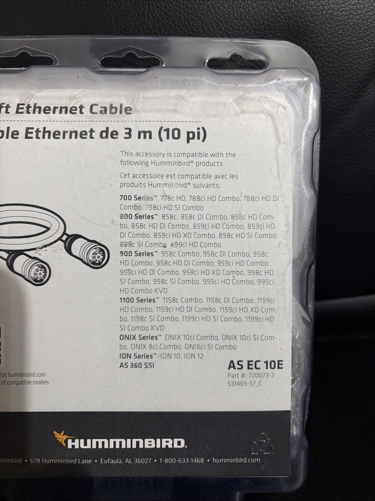 for Humminbird 720073-2 AS EC 10E Ethernet Cable,10 Feet Female to Female