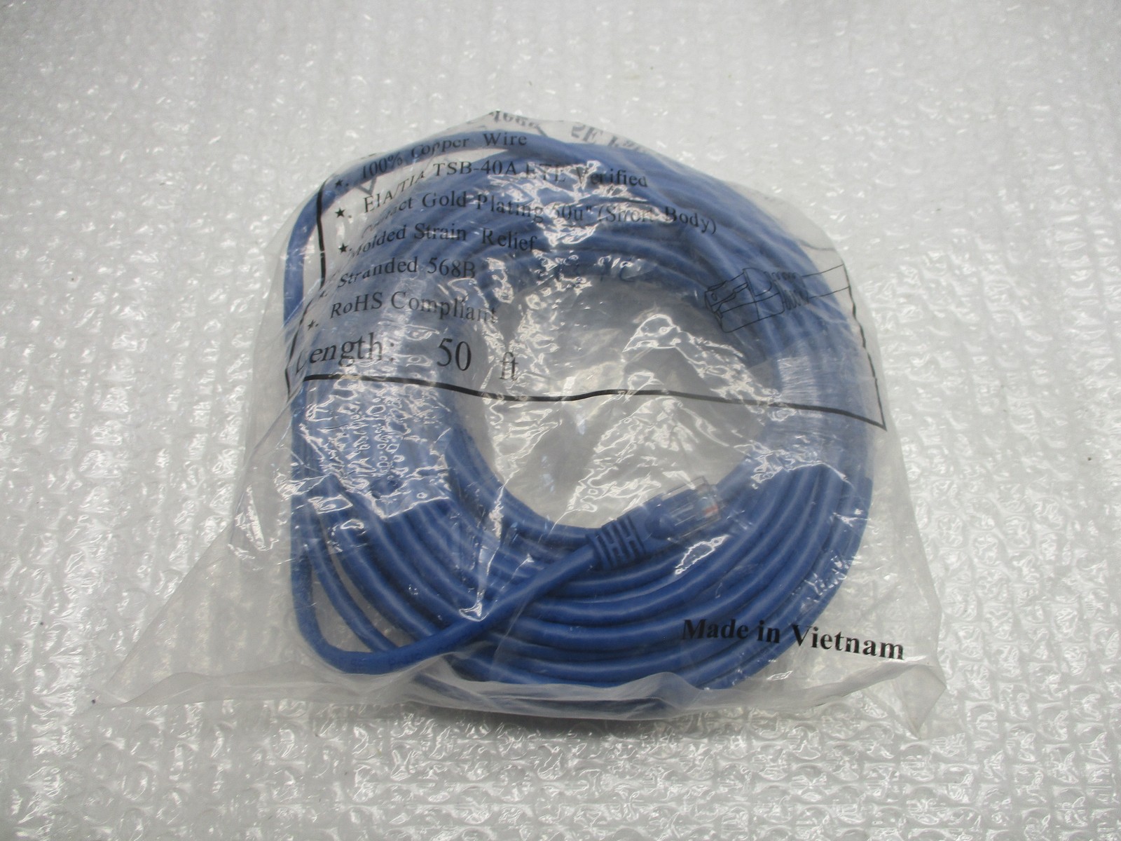 INDUSTRIAL SPARE EIA/TIA TSB-40A ETL CABLE NSMP