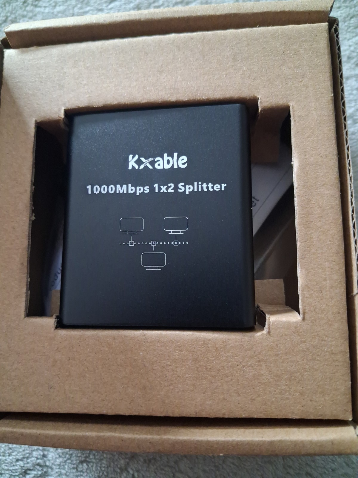 Ethernet Splitter RJ45 To Usb C
