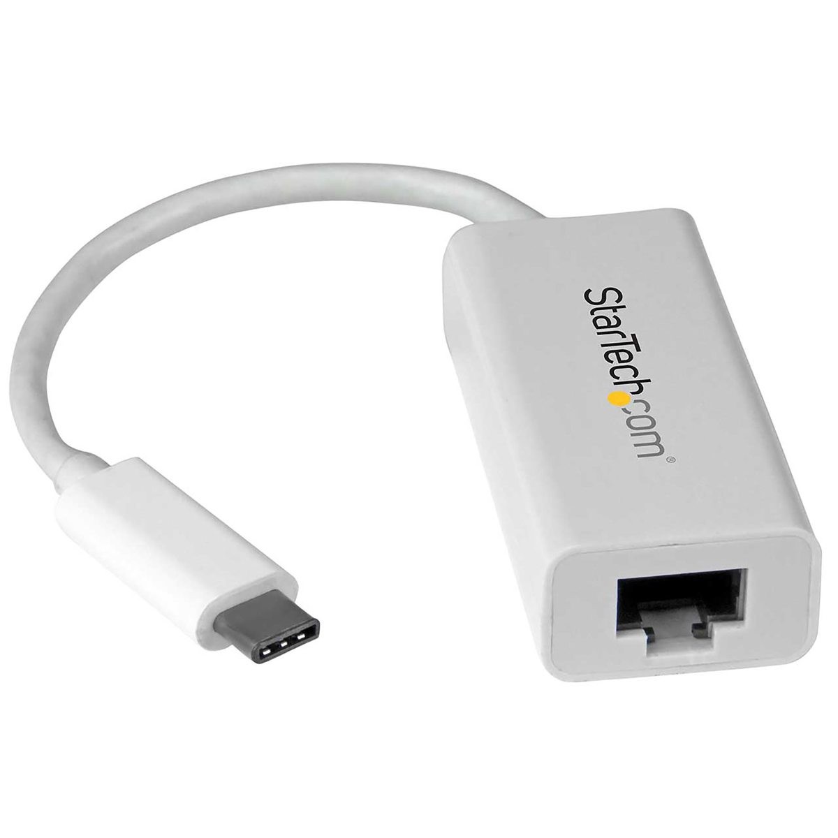 StarTech USB 3.0 Type C to Gigabit Ethernet Network Adapter, White