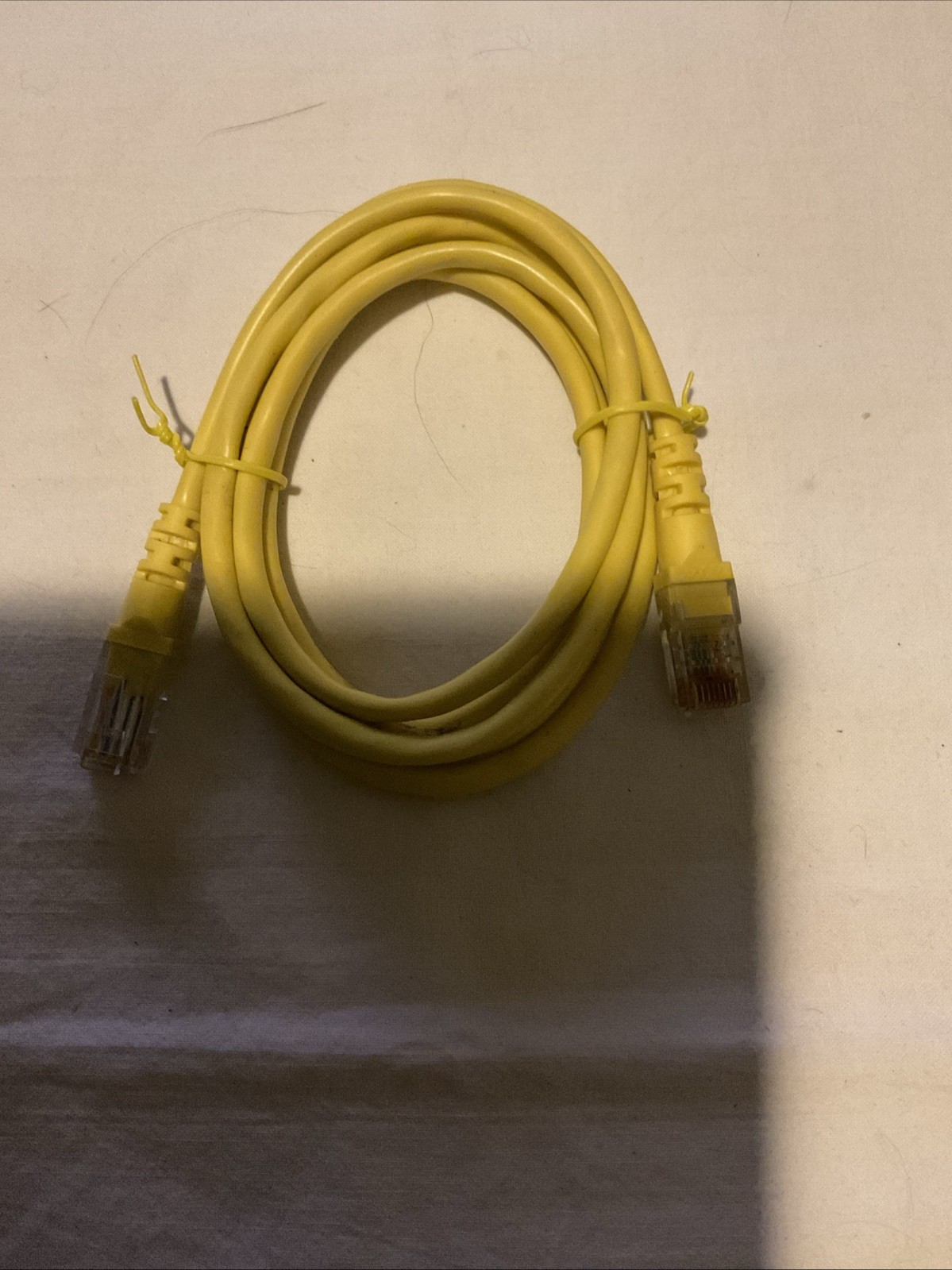 Ethernet cable Yellow. See Description