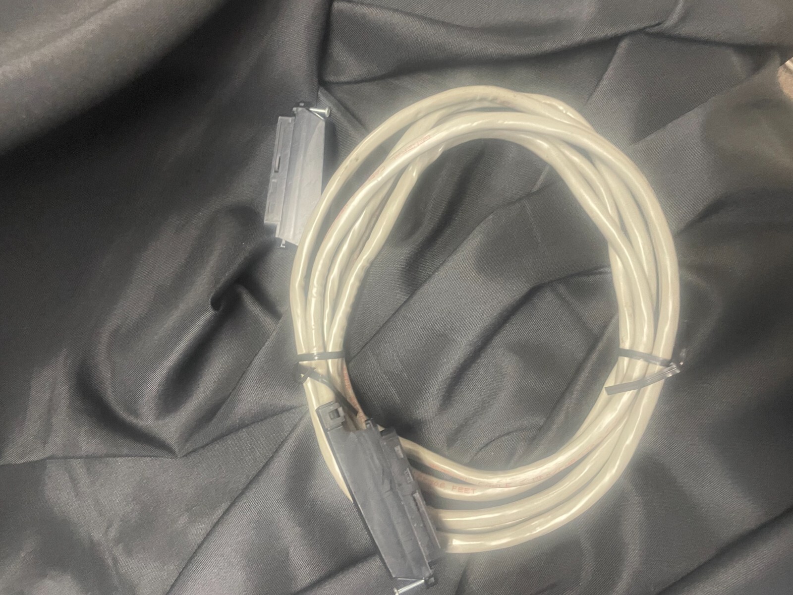 25 Pair Cat3 Male to Male 50 pin Amphenol 25 FT Cable C5-R4