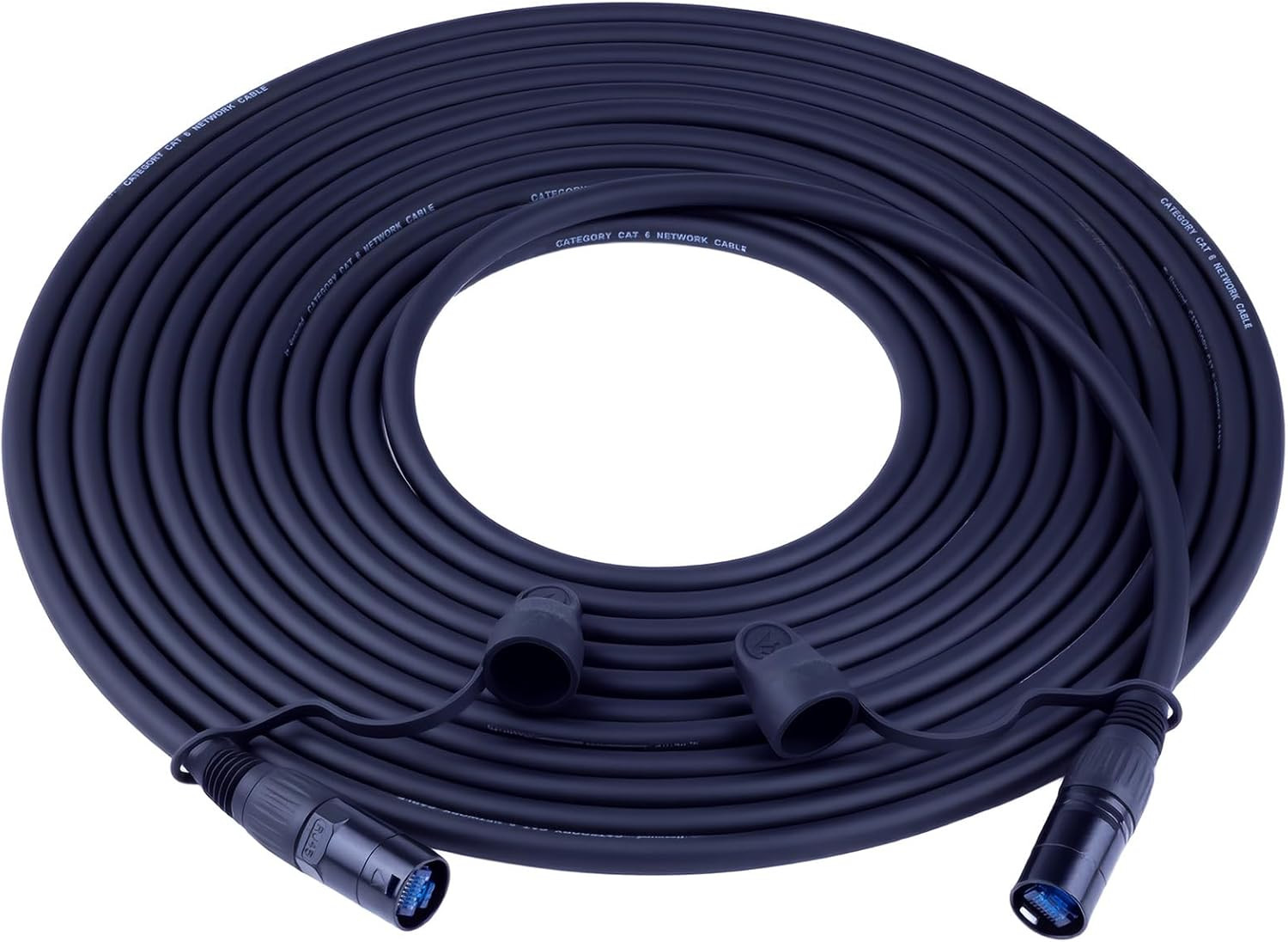 Professional CAT6 Ethercon RJ45 Cable Both Ends with Shielded Connectors (3 Feet