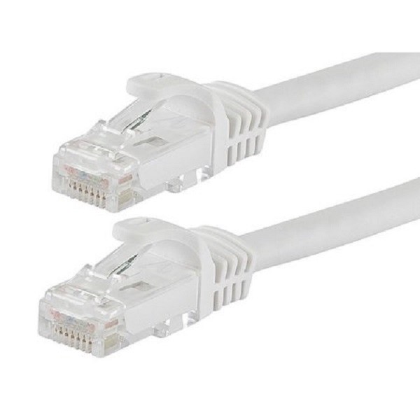 50′ FT Feet CAT6 CAT 6 RJ45 Ethernet Network LAN Patch Cable Cord – White New