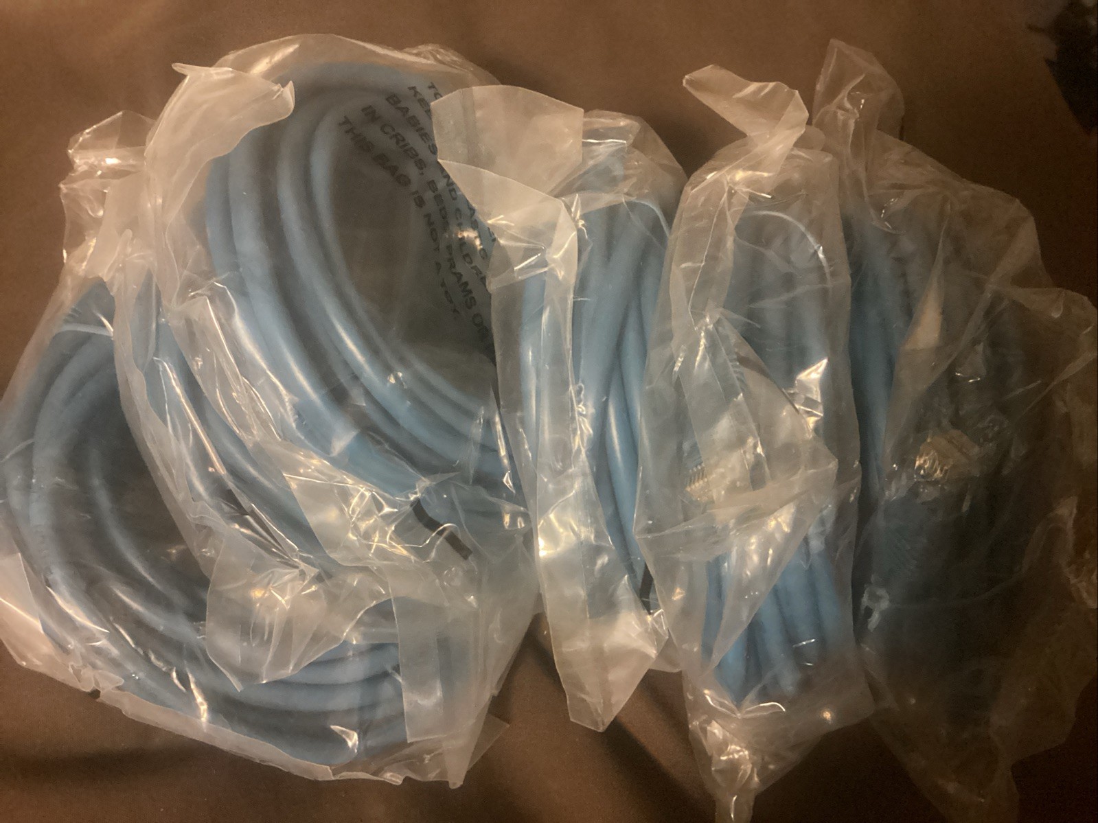 10 ft 6-pack UTP 24 AWGX4P CAT 5E PATCH CORDS TEST TO EIA/TIA 568B