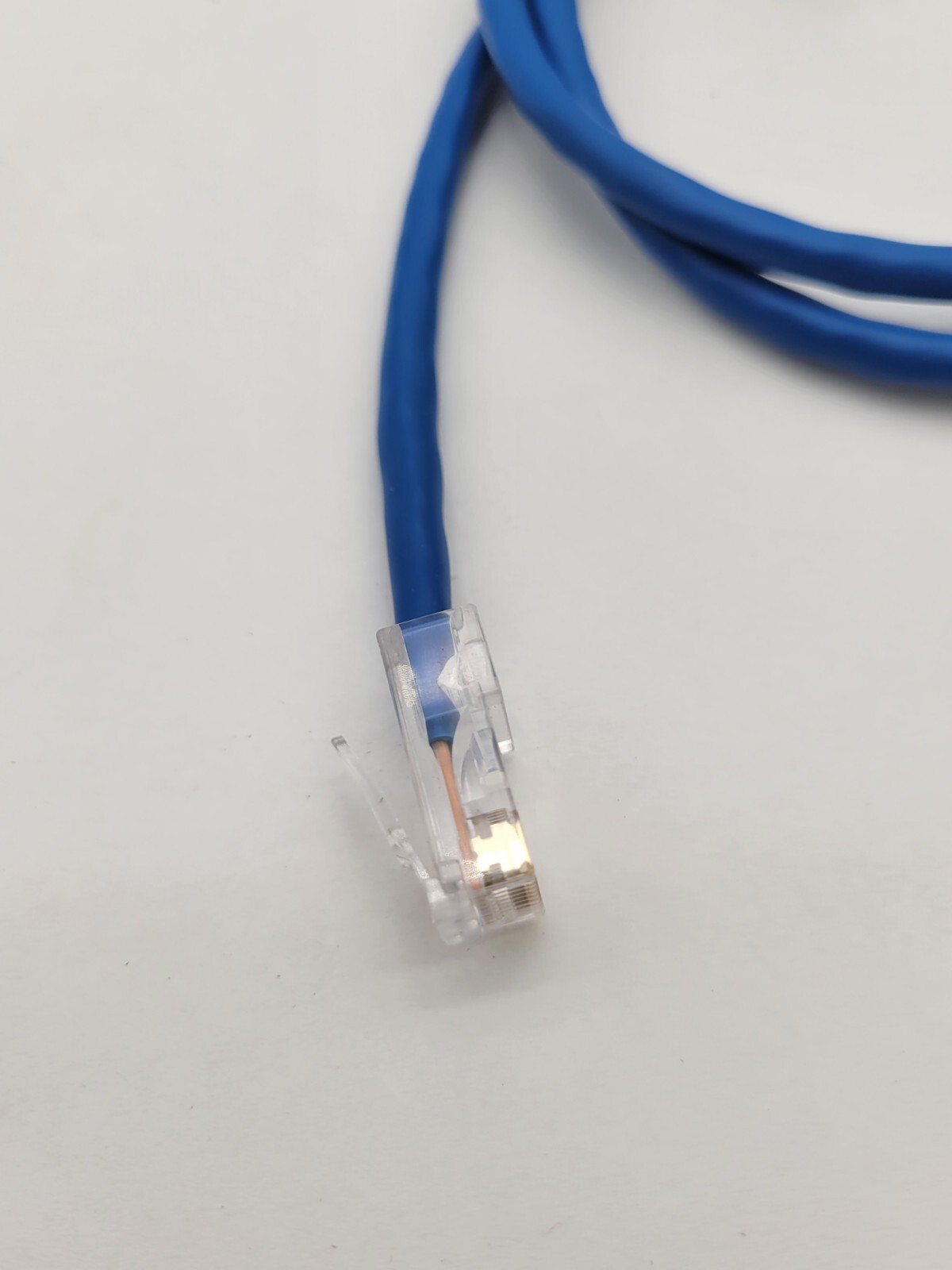 Quiktron 560-110-003 Non Booted Cable Patch Cord Value Series 3-Feet 24 AWG Blue