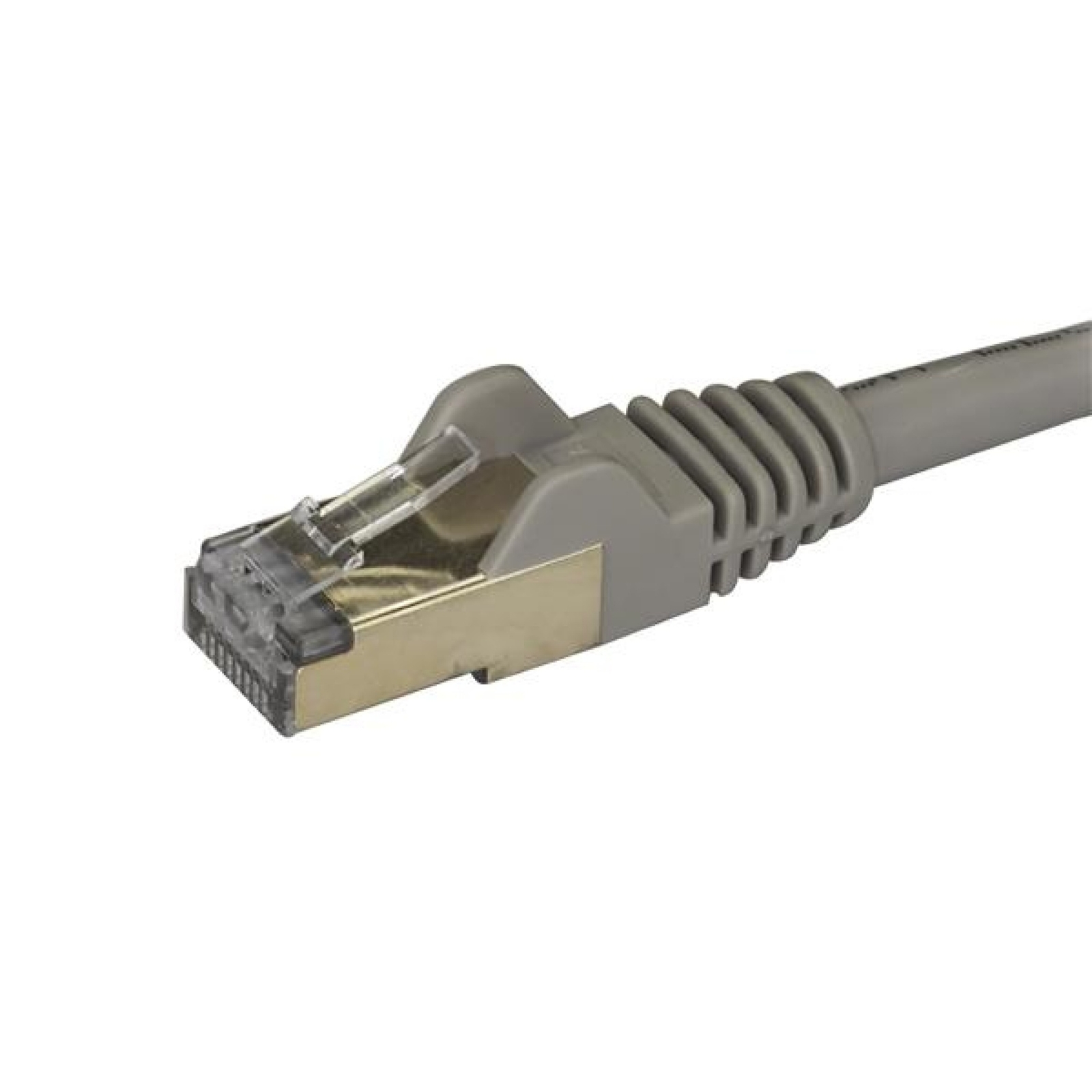 StarTech.com 10 Gigabit Shielded (SFTP) Cat6a RJ45 Patch Cable 2m – Gray