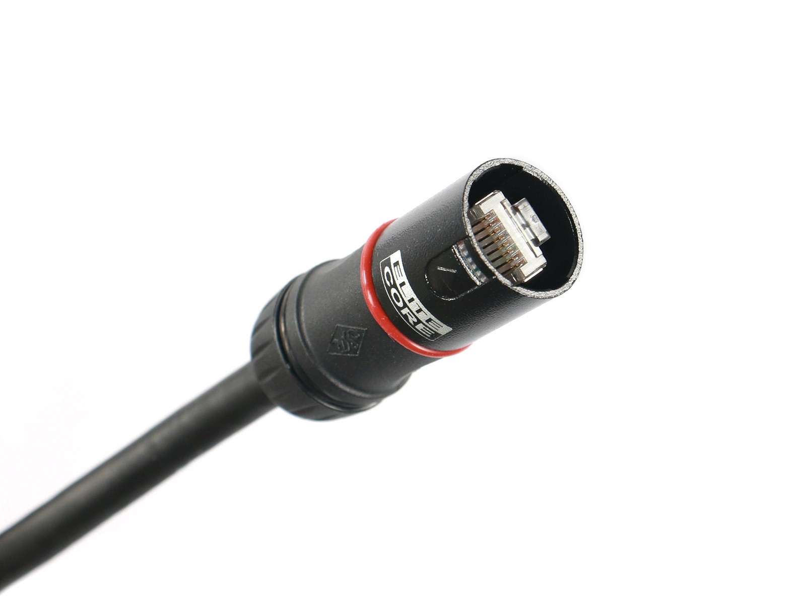 Elite Core Tactical Shielded PRO CAT5E 125′ Ethercon RJ45 Extension Cable Snake