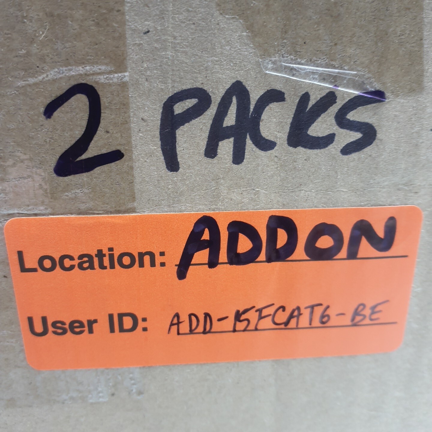 2 Pack AddOn 15ft RJ-45 Male to RJ-45 Male Straight Blue Cat6 UTP PVC Patch