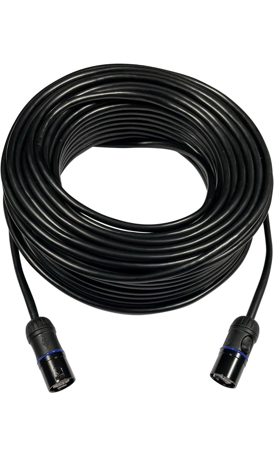 50-Foot Ethercon Compatible RJ45 CAT6 FTP OFC Cable with Removable Shell