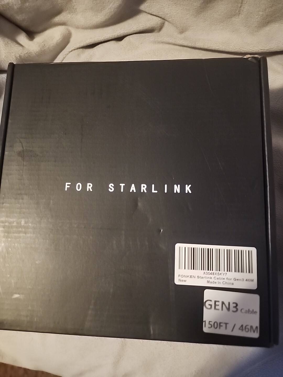 Fonken Starlink Cable For Gen3 – 46 Meters/150 Feet. New.
